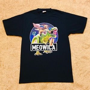 Meowica T-shirt Unisex Sz Small